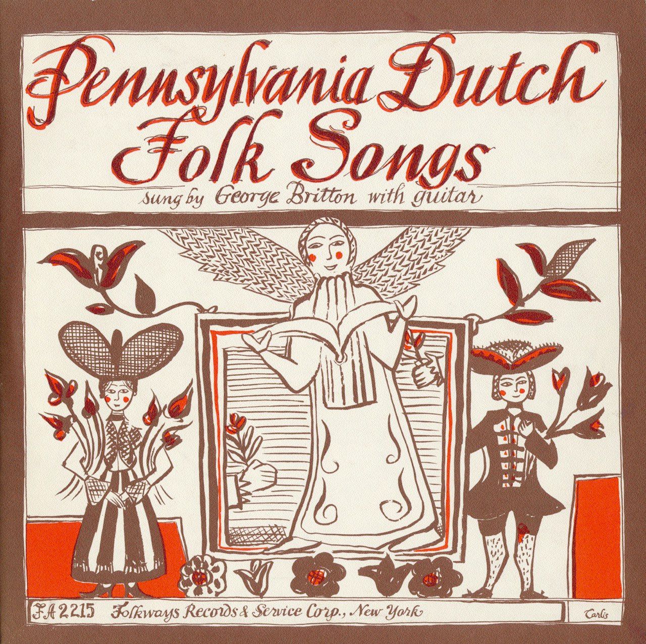 Pennsylvania Dutch Folk Songs cover