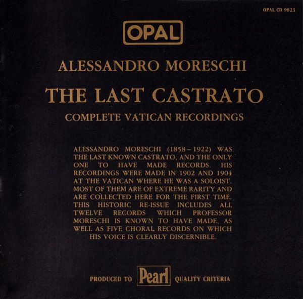 The Last Castrato cover