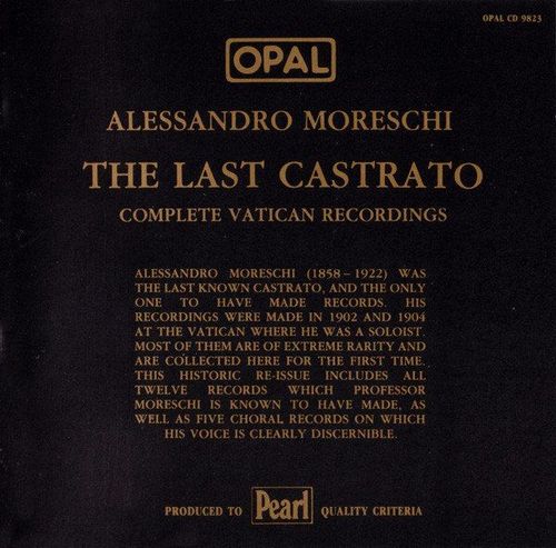 The Last Castrato cover